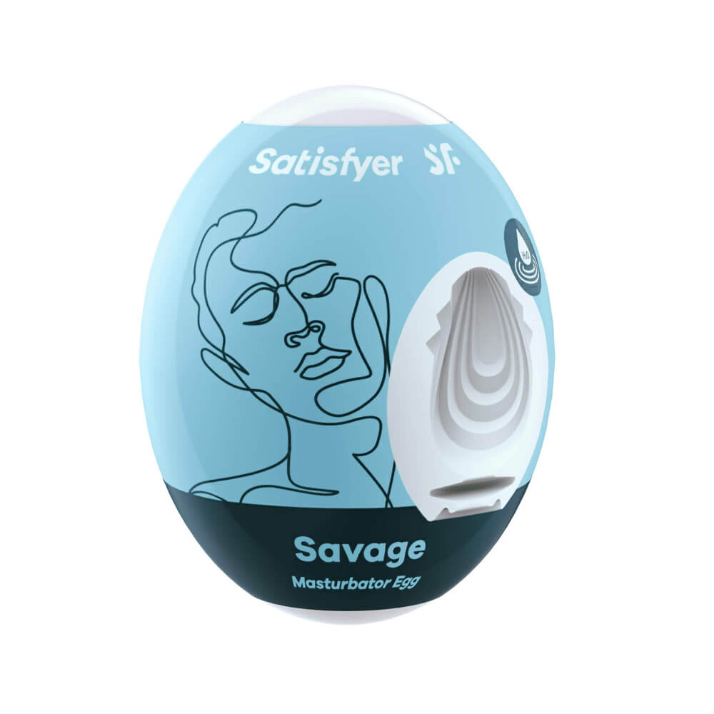 Satisfyer Egg Savage – maszturbációs tojás (1db)
