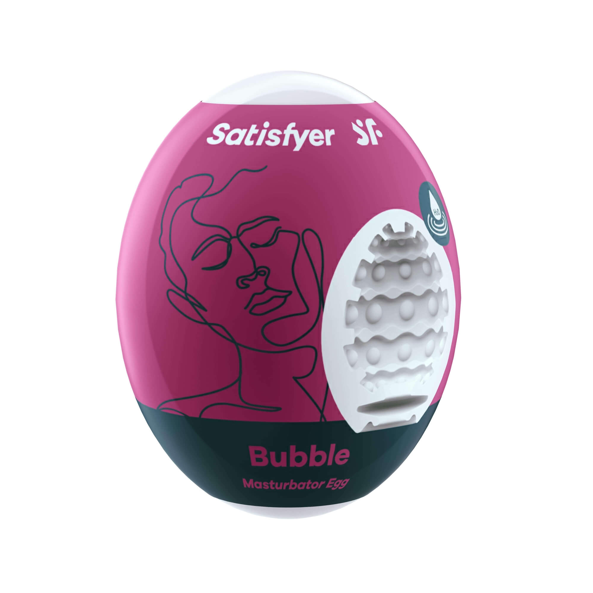 Satisfyer Egg Bubble – maszturbációs tojás (1db)